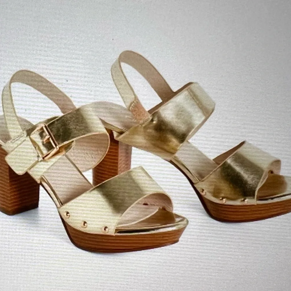 City Chic New Platform Heels Block Heel Ankle Strap Size 11 New With Tags